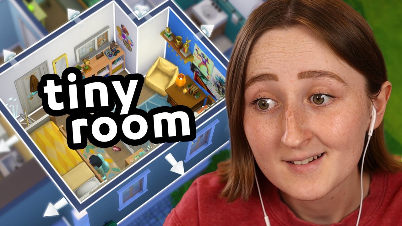 decorating a TINY bedroom for twins in the sims | Generations #11