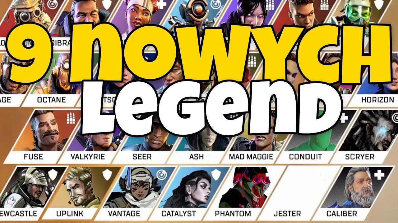 Oto 9 Nowych Legend na Najbliższe 2 lata Apex Legends