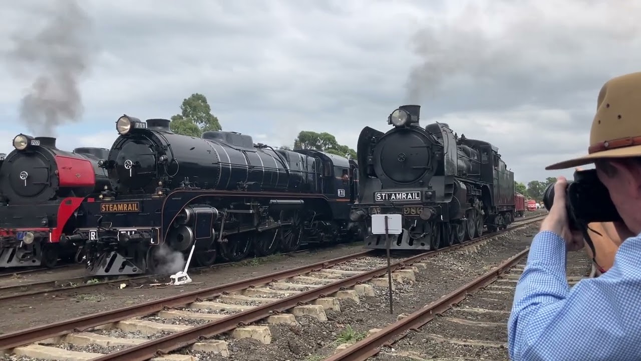SteamRail Victoria Newport Workshop Open Day 2026 Part 9 