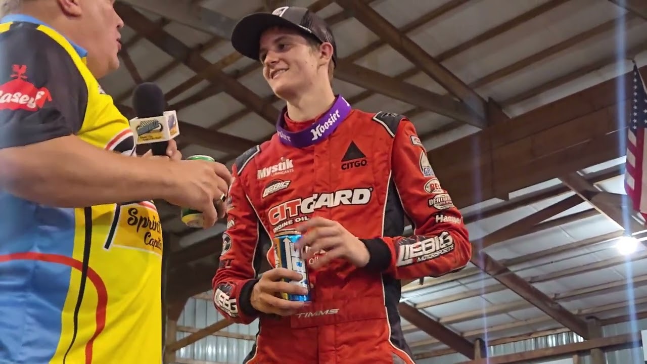 Ryan Timms' championship toast from the 64th Knoxville Nationals win