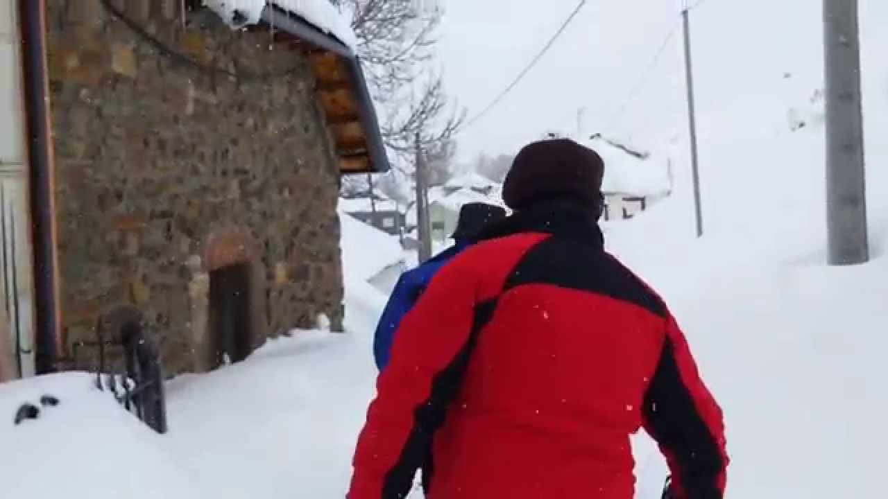 Nieve en Quintanilla de Babia