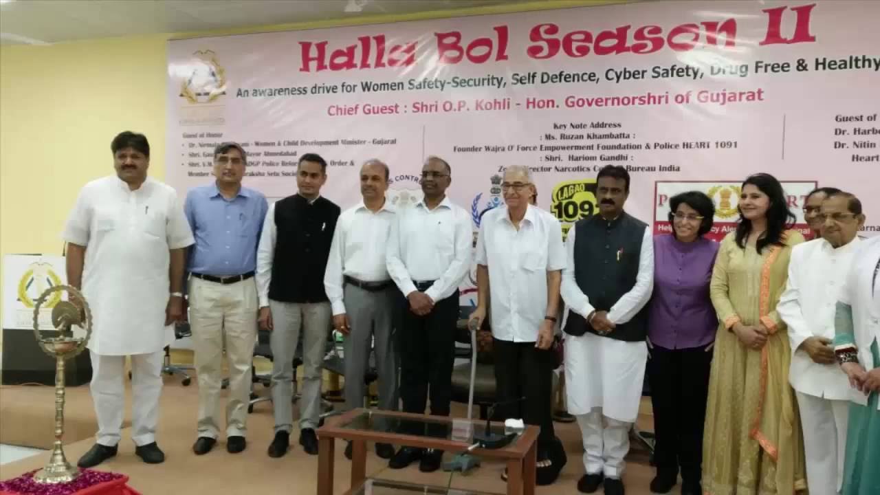 Halla Bol Season II-Women Safety Security,Self Defence,Cyber Safety,Drug free,Healthy life