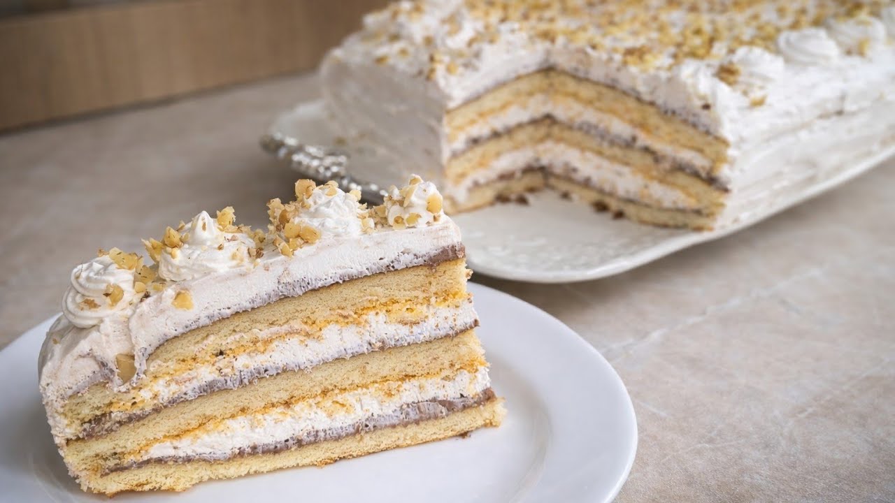 🍰Torta sa gotovim korama👌🏼Svi su tražili još jedan komad ove torte! Mekana i kremasta. #torta 