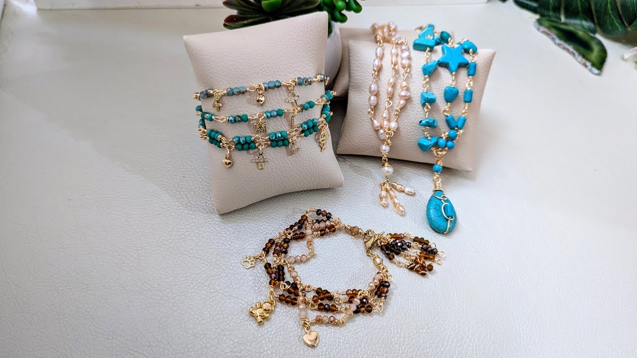 Pulseras 4 en 1 Creativas