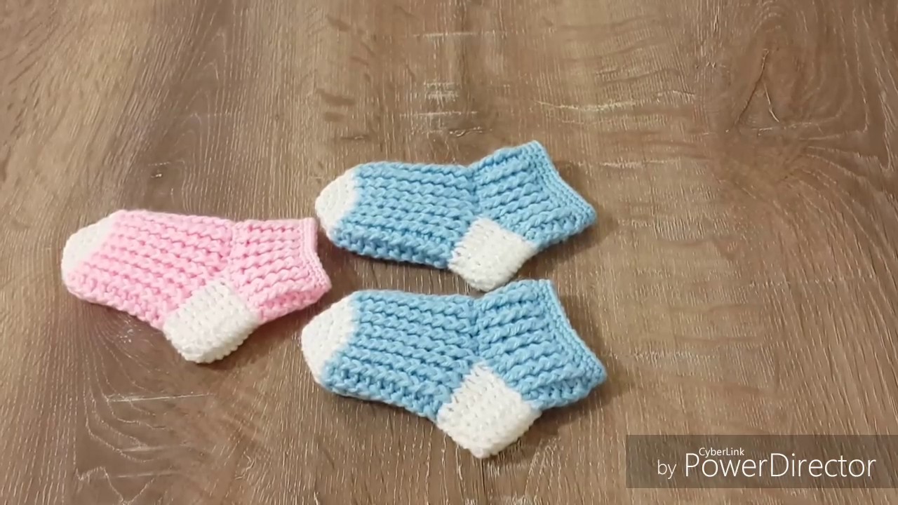 Tığ iŞi Bebek Patik Yapımı ( Baştan sona anlatım) crocheted baby booties #2
