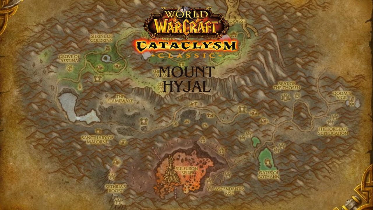 World of Warcraft: Questing in Hyjal | For Sleep, Study, Relax & Nostalgia | No Commentary