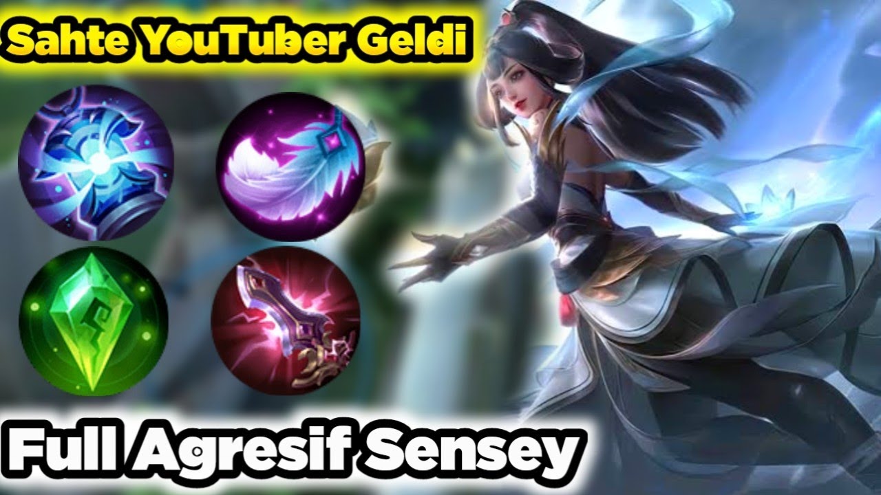 Karşıya Sahte Youtuber Gelip Küfür Etti İnanılmaz Sinirli Agresif Bir Maç Best Trio Mobile Legends