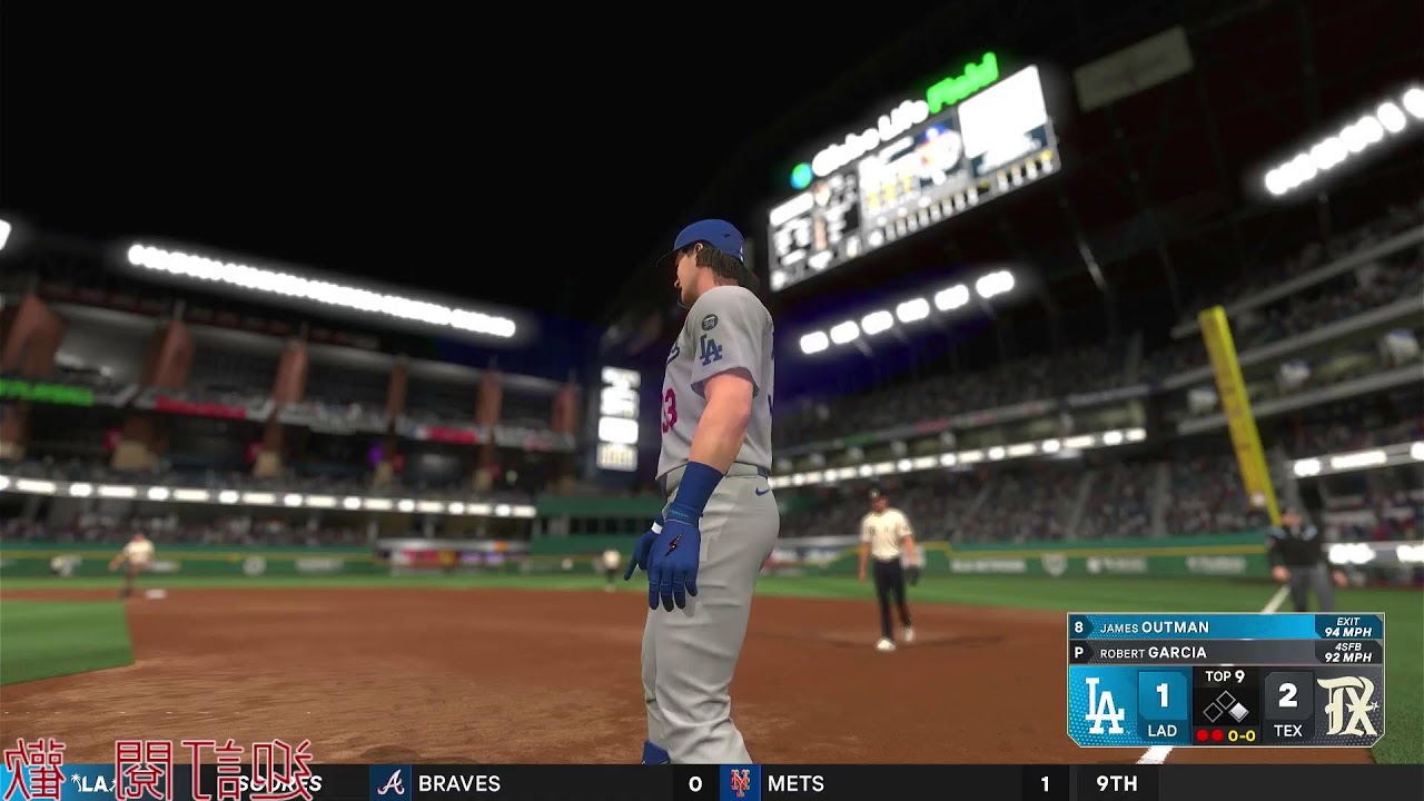 MLB THE SHOW 25 道奇V.S遊騎兵