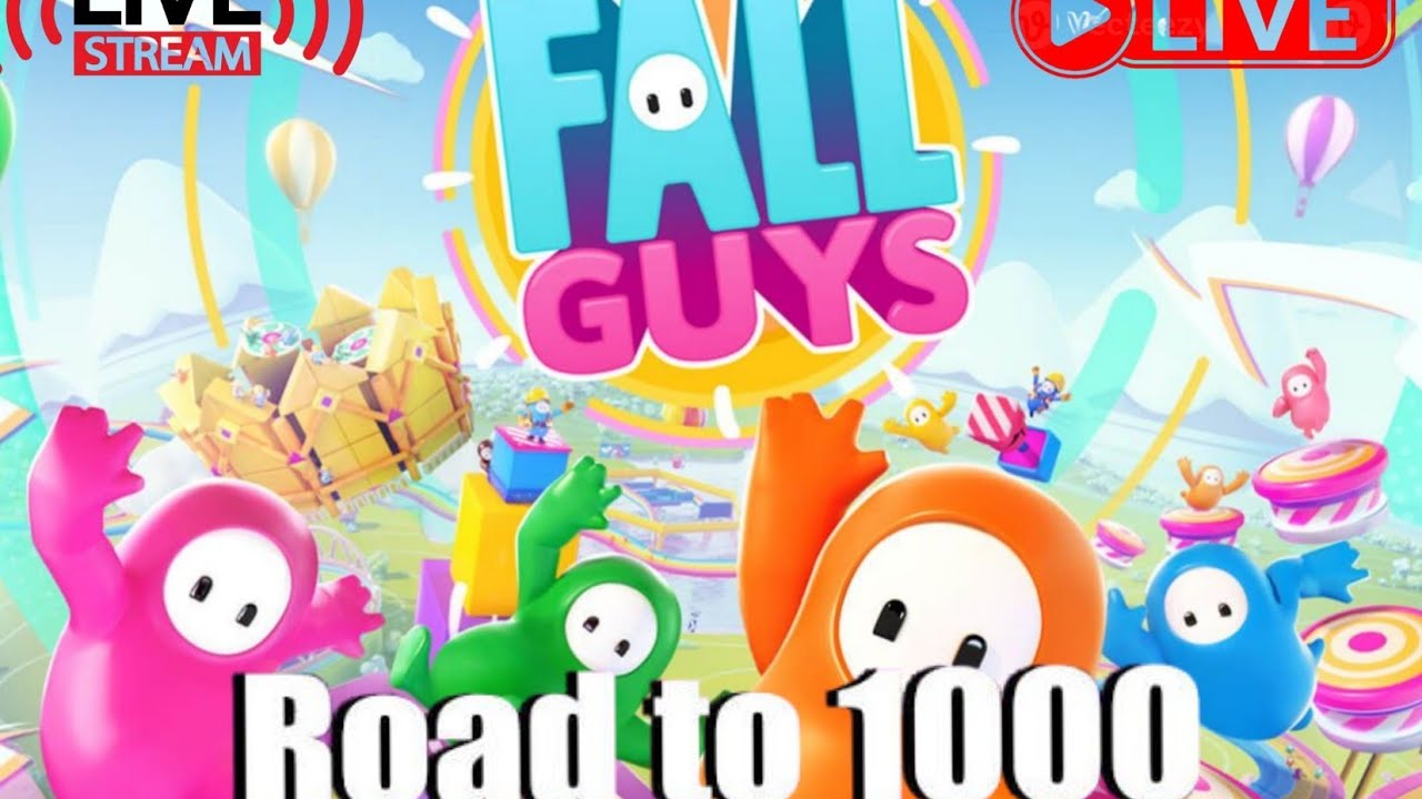 Fall Guys Road to 1k Subs!