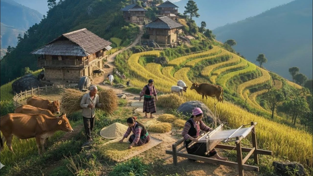 Hidden Mountain Village Deep in the Valley | Life Almost Unchanged for Centuries