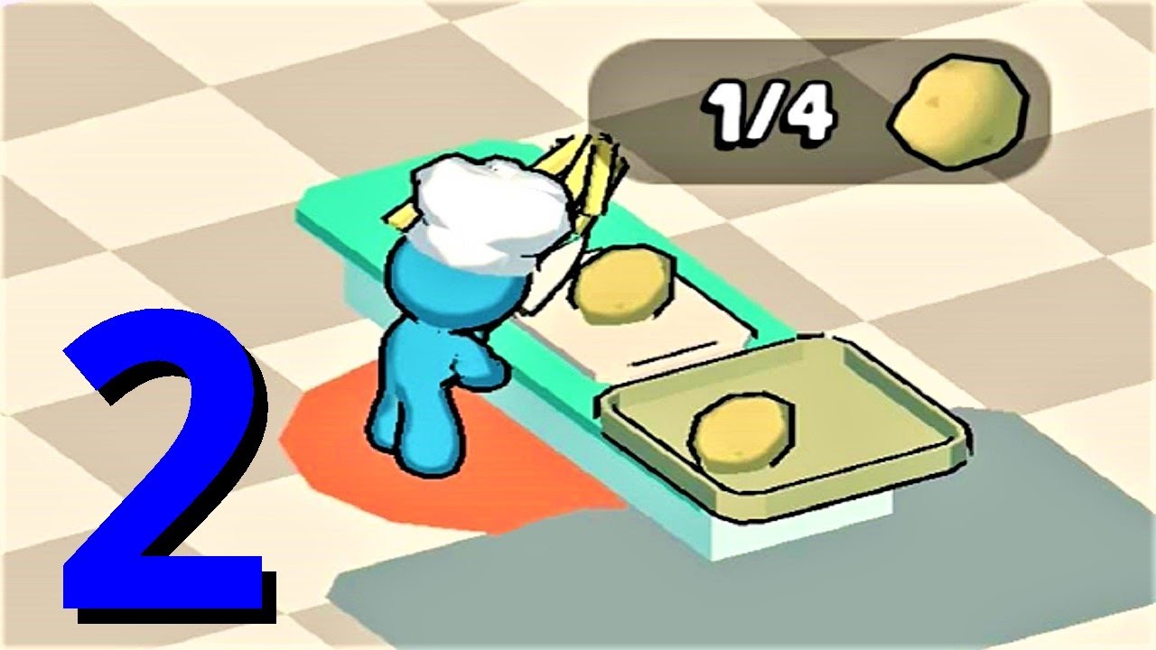 👨‍🍳 My Mini Kitchen 🍟 GAMEPLAY Part 2 NEW Kitchen 2 (Android, iOS)