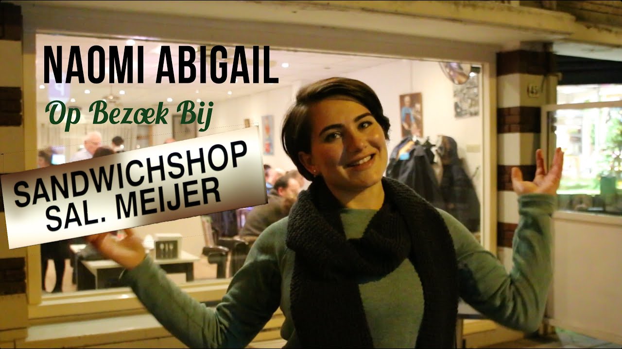 Naomi Abigail op bezoek bij Broodje Sal Meijer