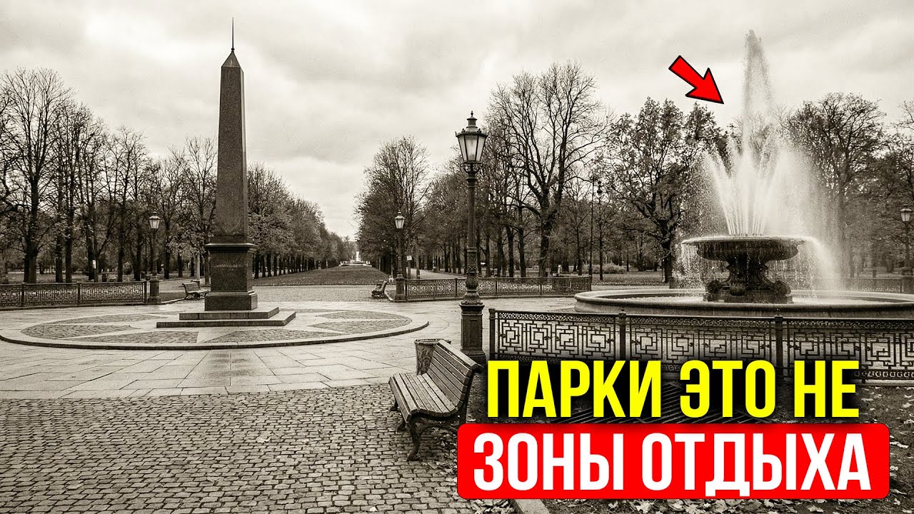 ПАРКИ 18 ВЕКА! Что На Самом Деле Скрывают Обелиски И Фонтаны В Каждом Городе?