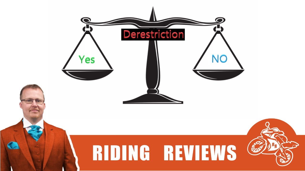 Should you derestrict your 50CC  motorbike