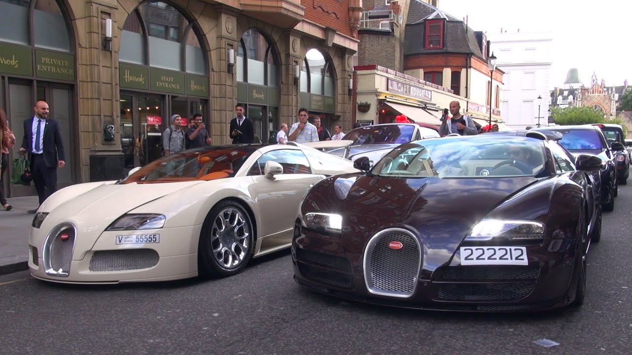 Bugatti Veyron 16.4 Grand Sport Vitesse on the Road in London