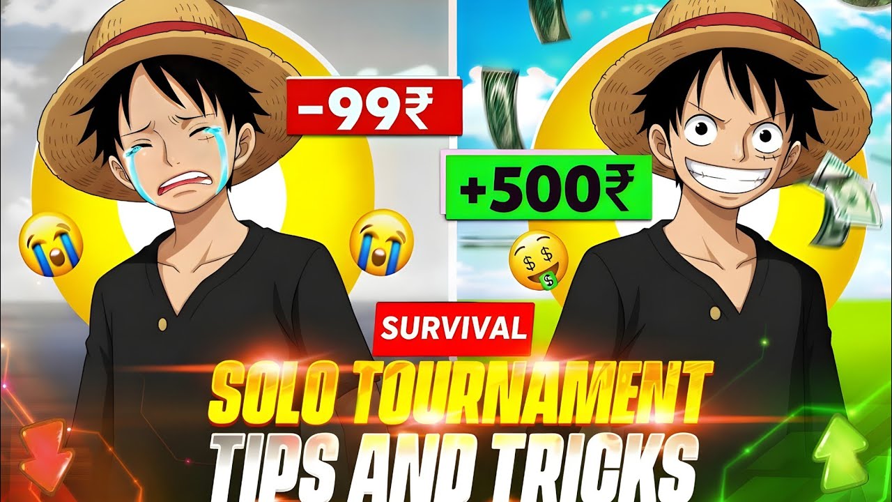 🔥FREE FIRE SOLO TOURNAMENT 6 BEST TIPS & TRICKS 🤯 NOOB TO PRO 💥SOLO SURVIVAL TOURNAMENT PLAYER☠️