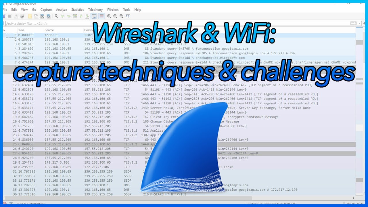 23 - Wireshark and WiFi: capture techniques & challenges