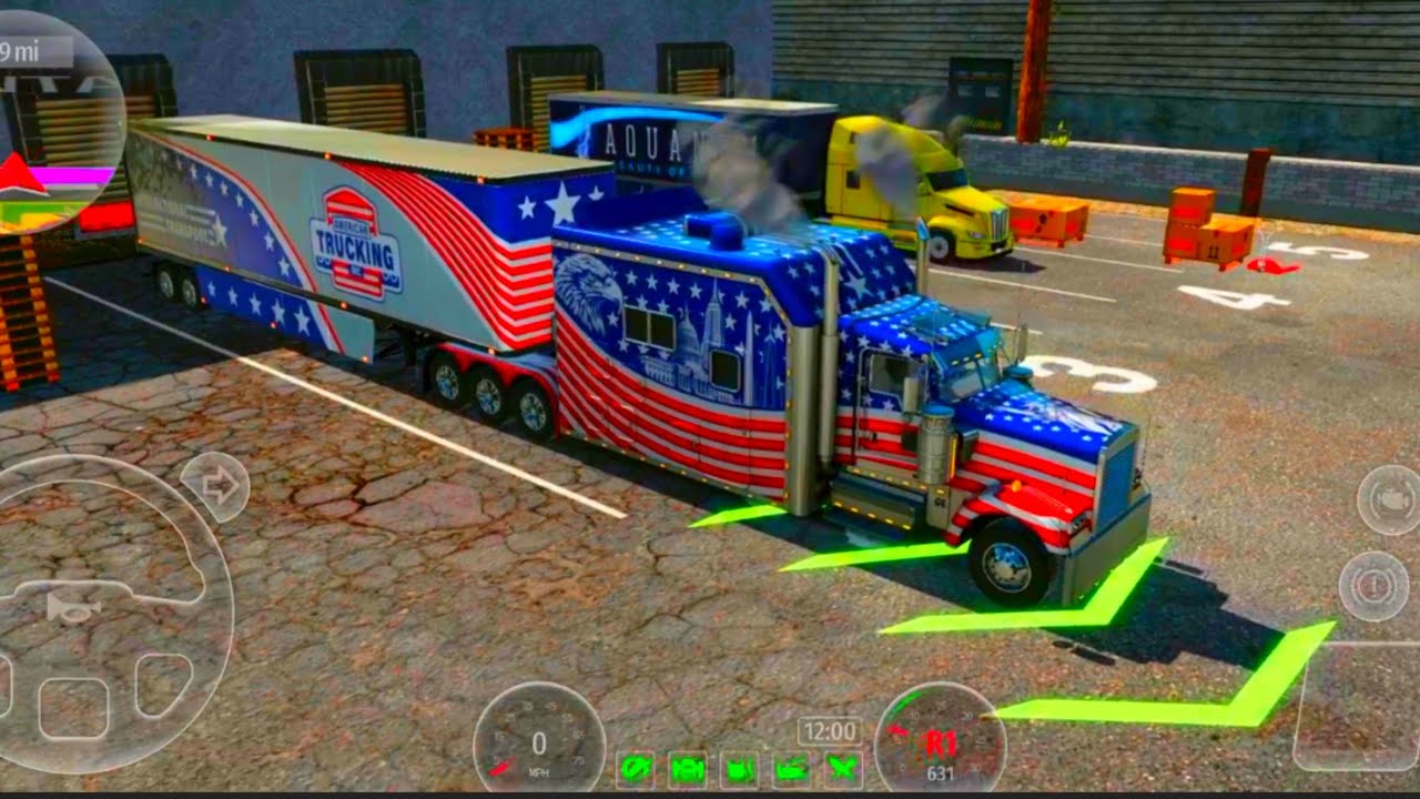 USA Cargo Truck Simulator & Oil Tanker Truck Simulator । Truck Simulator Drive USA EVO #truckgames 