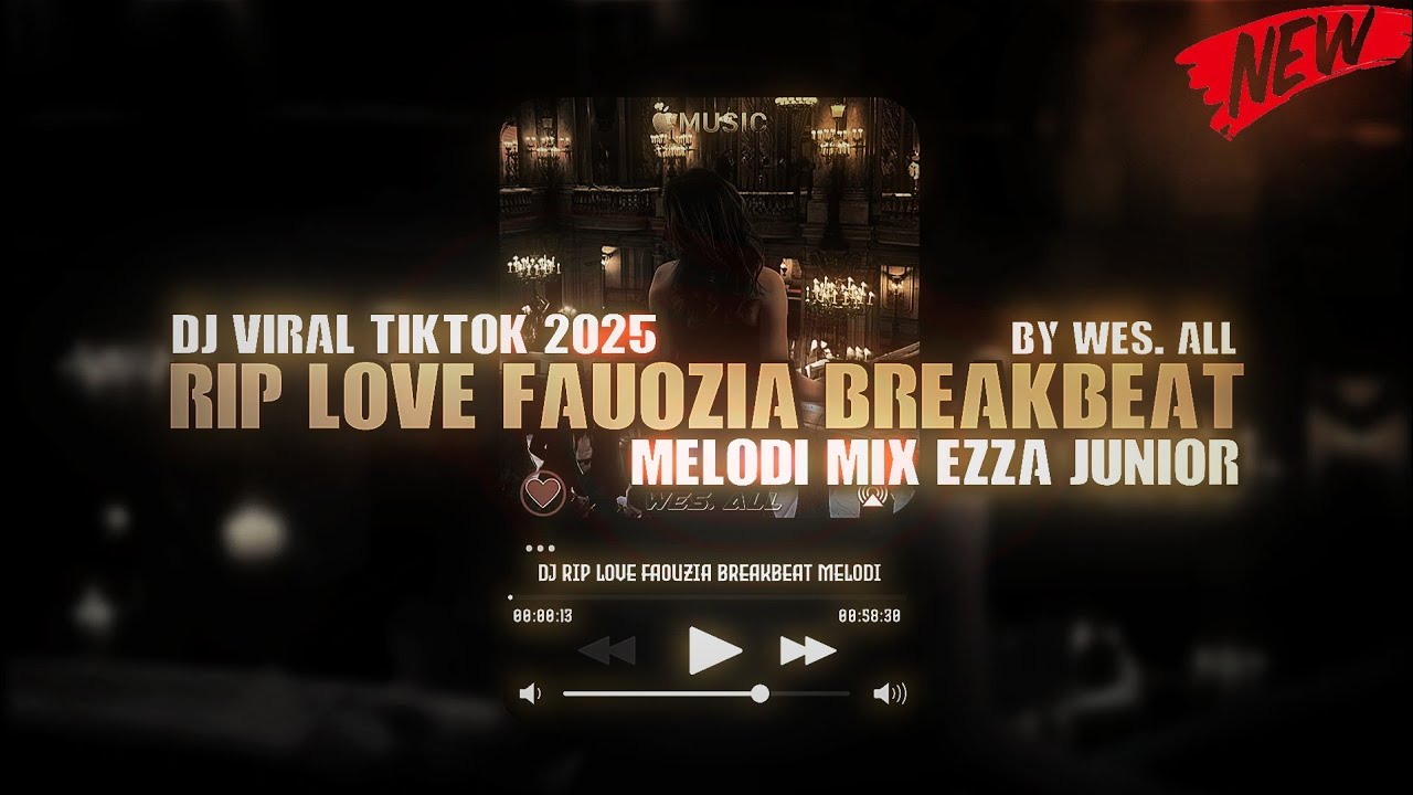 DJ RIP LOVE FAOUZIA BREAKBEAT MELODI 2025 BY WES ALL