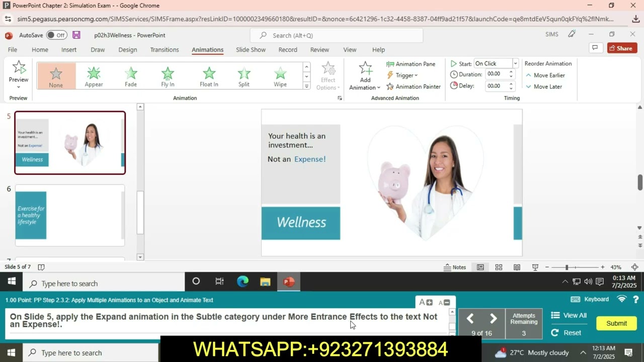 PowerPoint Chapter 2 Simulation Exam || PowerPoint Chapter 2 Simulation Exam