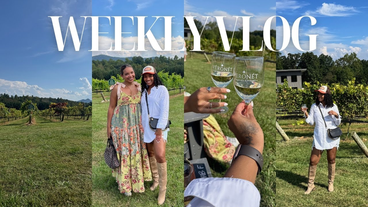 VLOG | How I REALLY Feel About Working Again, Girls' Day at the Winery