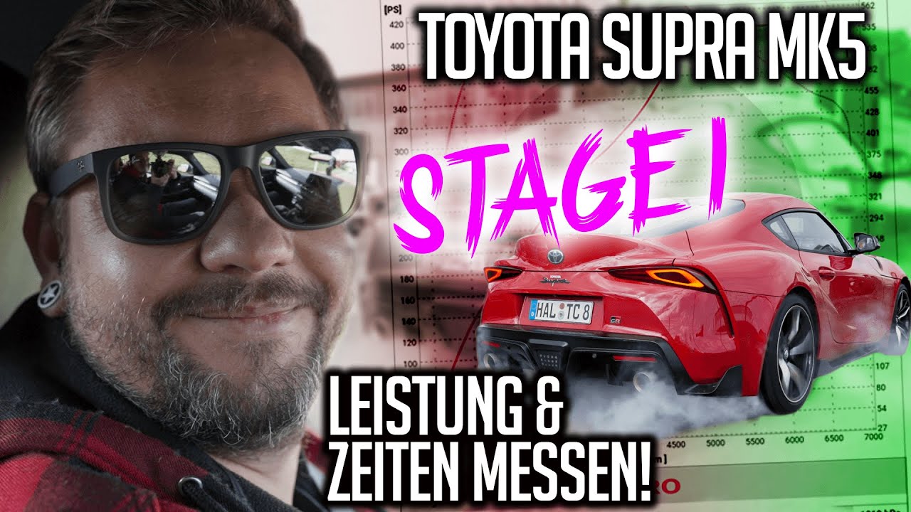 Toyota Supra MK5 Stage1 - Leistung & Zeiten messen ✖ Top Secret Tuning