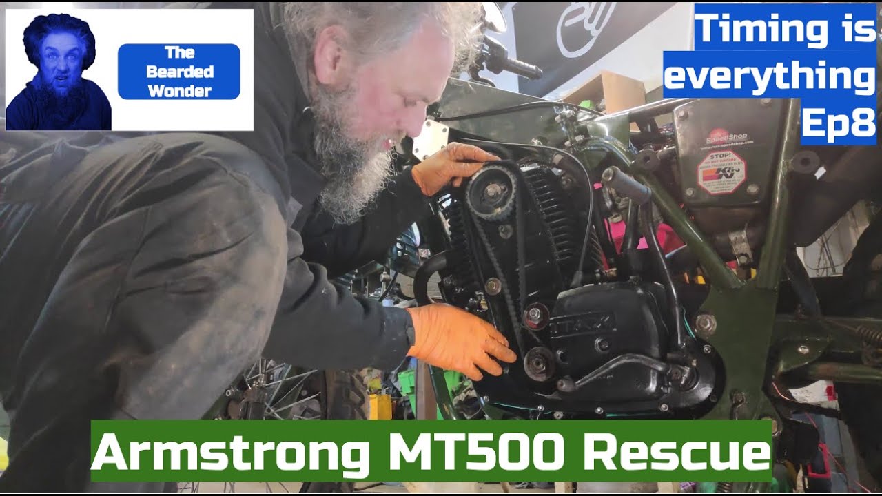 Stretch Armstrong the MT500 -  Episode 8 (Clutch and timing belt)