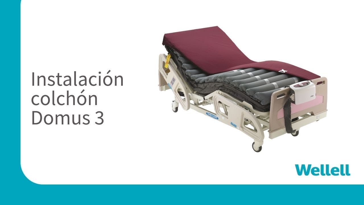 Tutorial: Instalación colchón antiescaras Domus 3