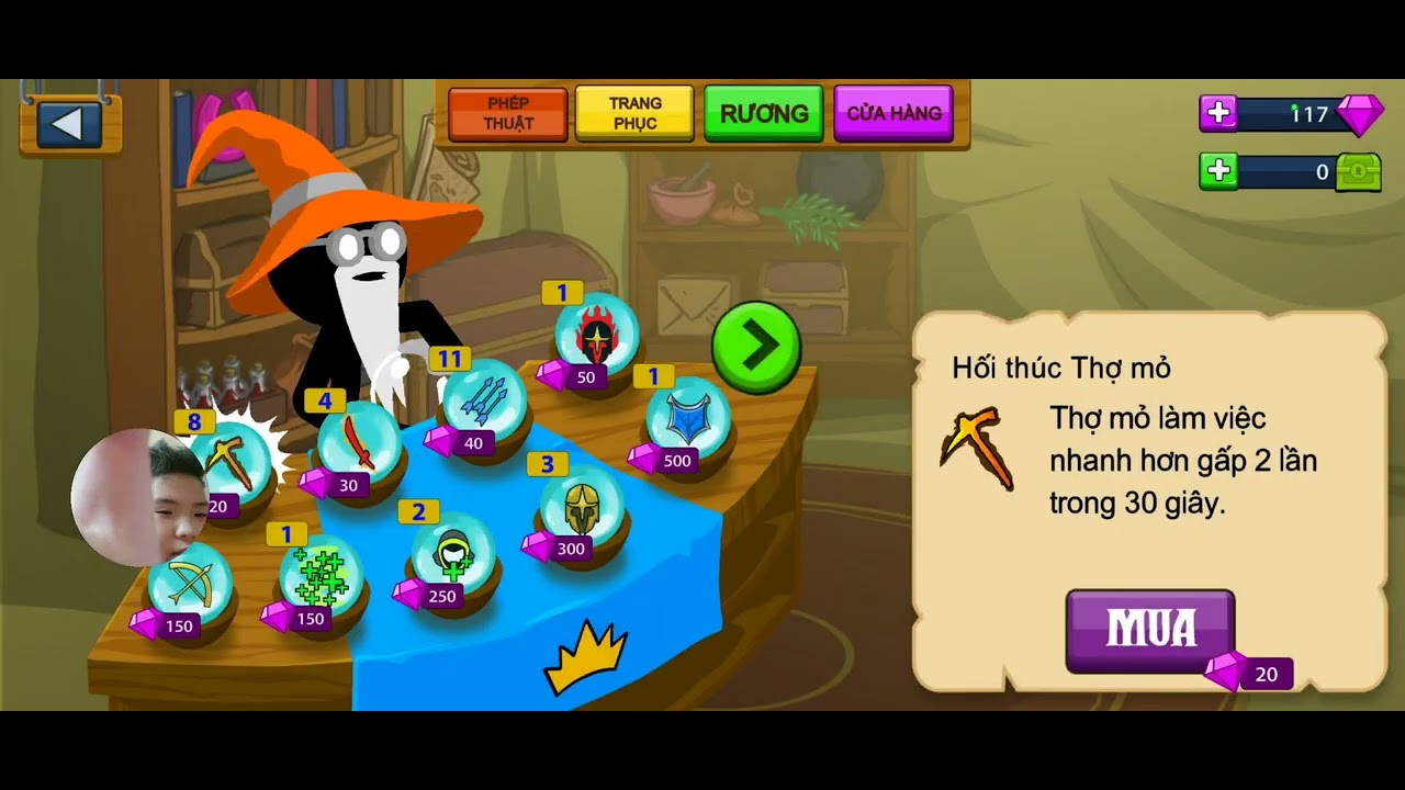 Stick war legacy #11 tiếp tục chơi chế độ giải đấu độ khó: cực khó