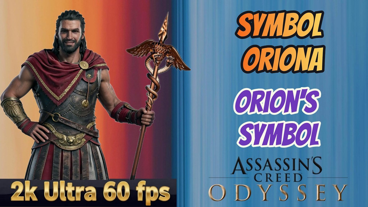 AC Odyssey The Fate of Atlantis | Symbol Oriona | Orion's Symbol | Ultra 60 fps 2K | Gameplay