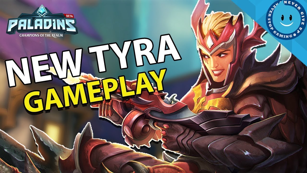 NEW TYRA BUFFS Are AMAZING! 143k Damage Grenade Build! (Paladins Tyra Gameplay)