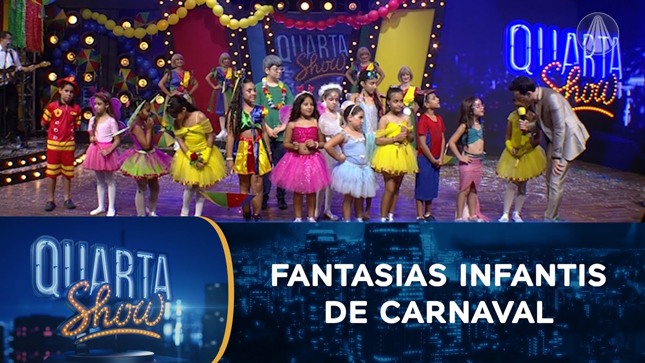 Sem ideias para a fantasia de carnaval das crianças? O Quarta Show te inspira!