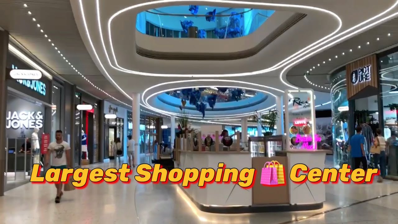 Largest Shopping Center In Nice City France 🇫🇷