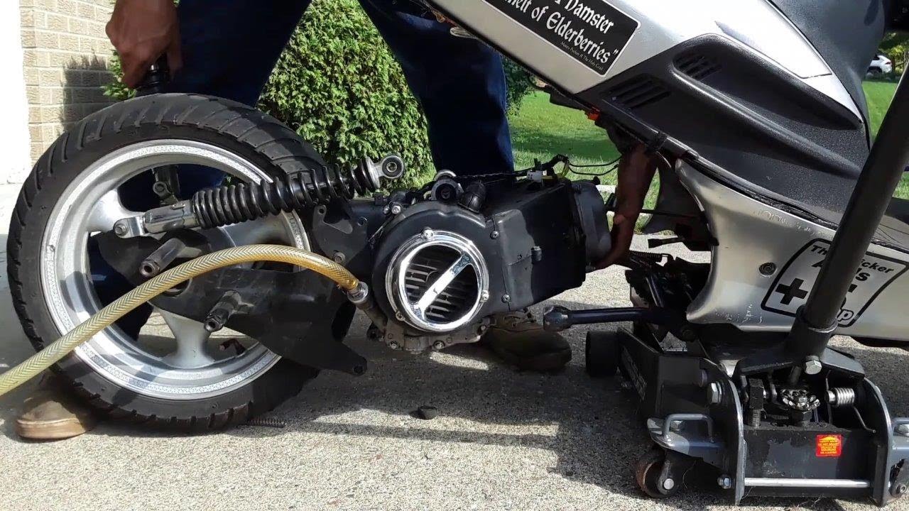 GY6 Engine Removal / Outside Components / 180cc Build / Hope's Comeback