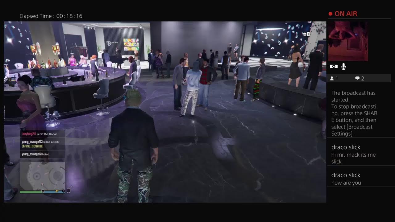 GTA 5  MS13_Mrmach1969's Live PS4 Broadcast