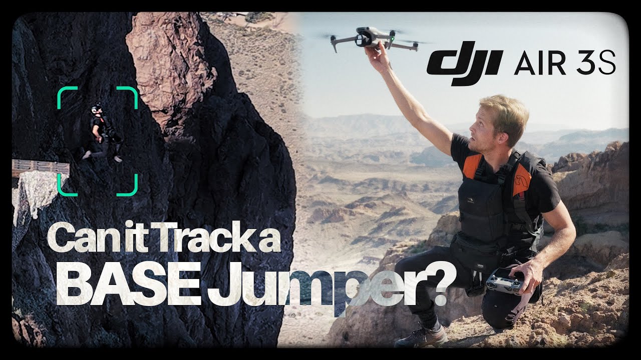 Can the DJI Air 3S Really ActiveTrack a BASE Jumper in Free Fall?