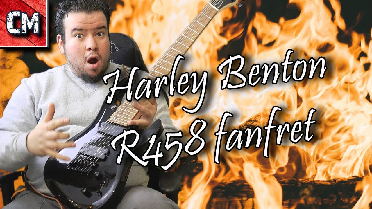 THIS GUITAR SCARES ME! -  Harley Benton R458 fanfret