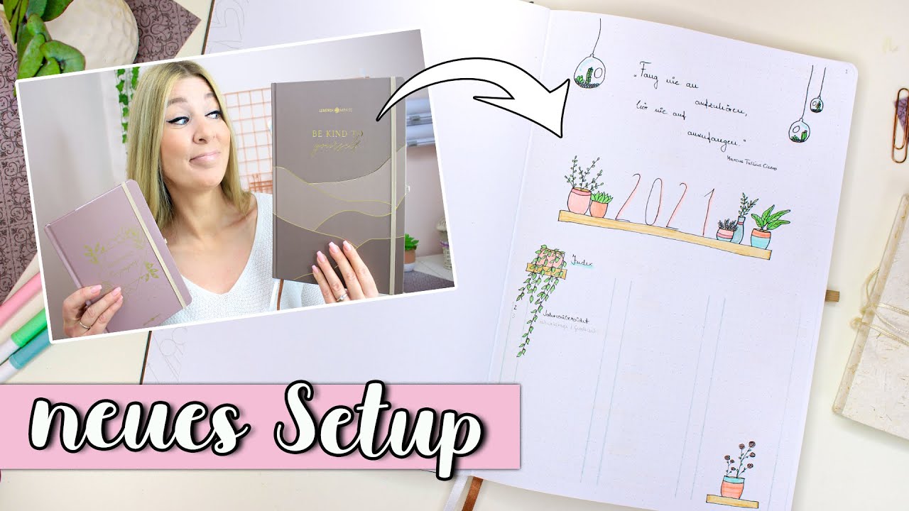 neues BULLET JOURNAL DIN A4 starten - besser als DIN A5 Bujo?
