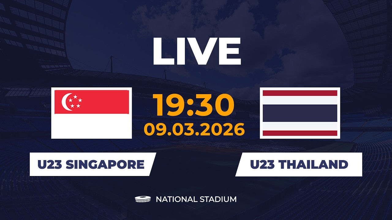 U23 Singapore vs U23 Thái Lan | ไทย vs สิงคโปร์ | Thai Team Shows Their True Class