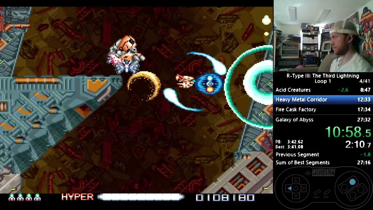 R-Type III: The Third Lightning (SNES) Loop 1 27:18