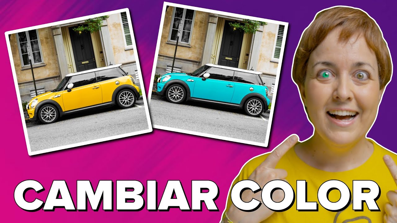 CAMBIA de COLOR cualquier COSA en tus FOTOS