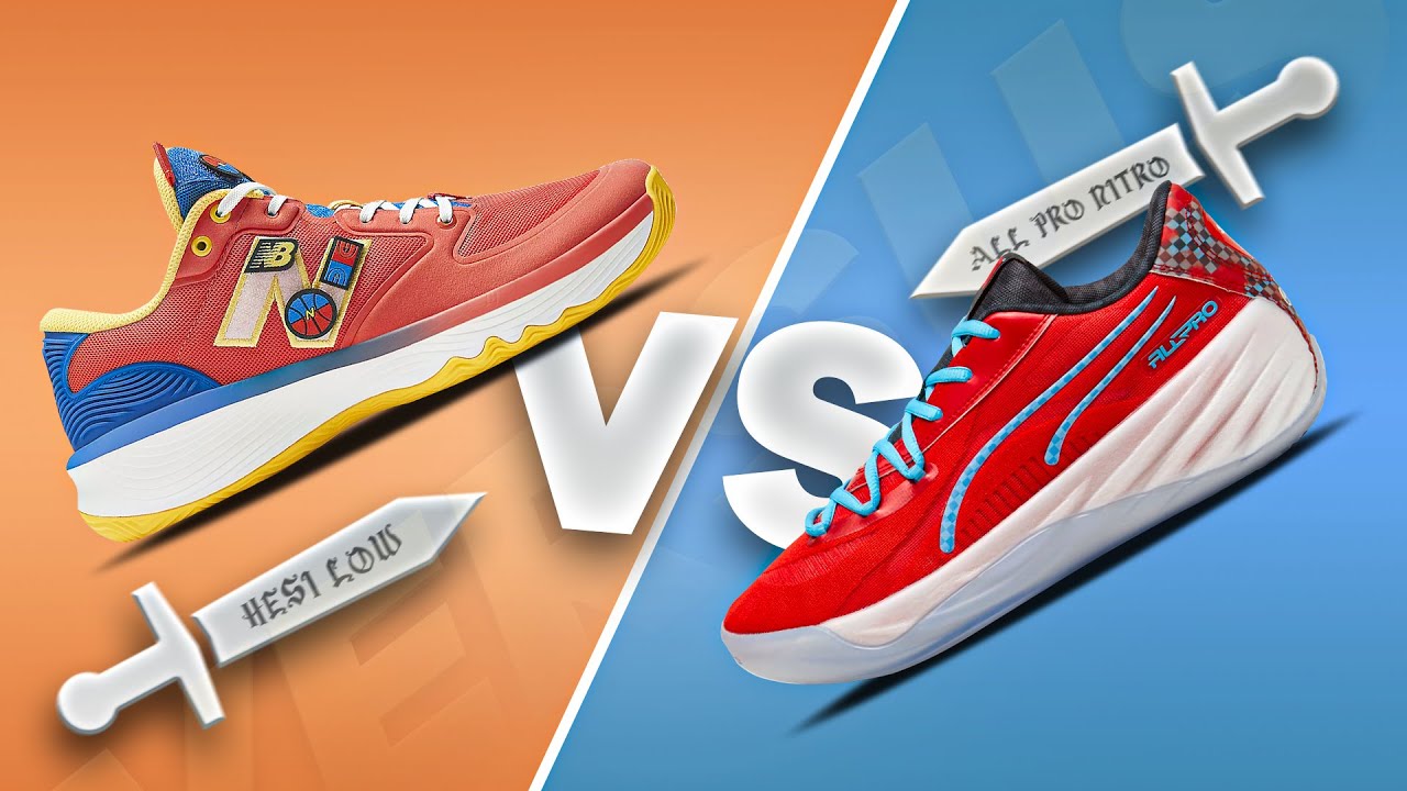 PUMA ALL PRO NITRO VS NEW BALANCE HESI LOW