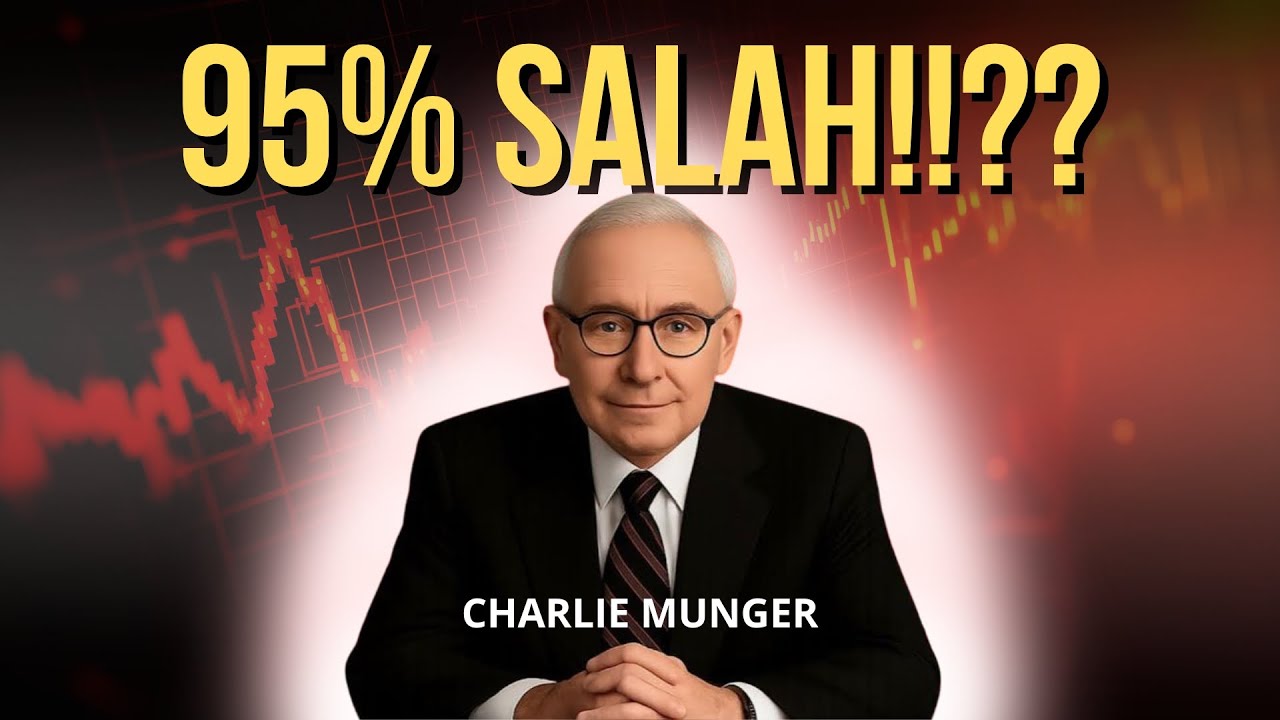 Charlie Munger: Kesalahan Fatal yang Dilakukan 95% Investor