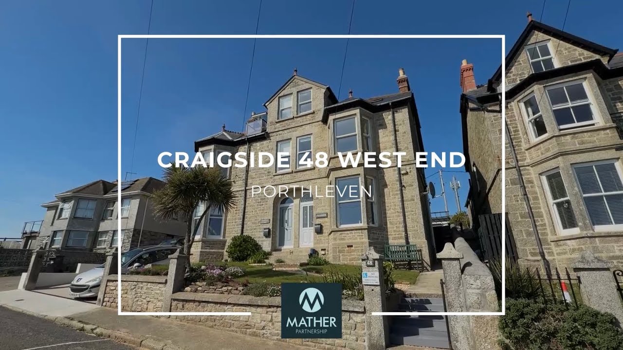 Video Tour- Craigside, 48, West End, Porthleven