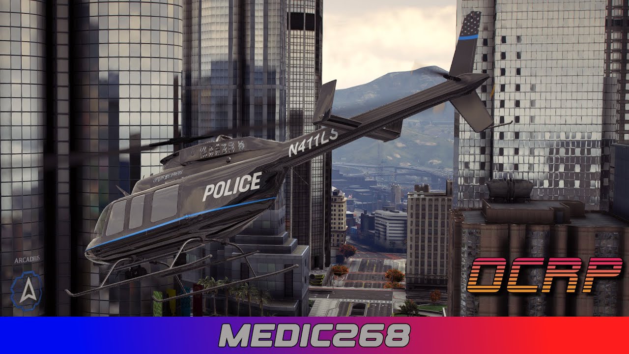 Drug Task Force in Air-1 OCRP GTA V RP
