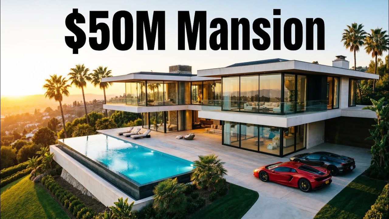 $50 Million Mansion Tour in Beverly Hills | Inside a Billionaire Dream Home