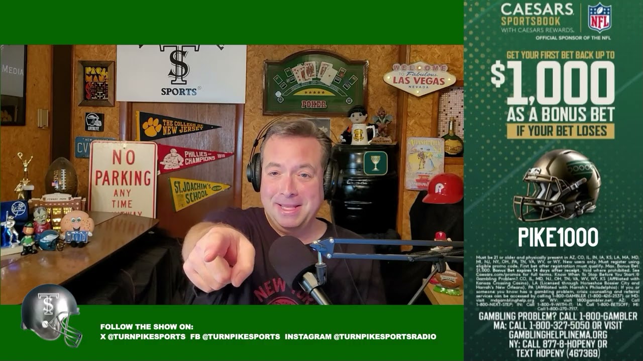 Turnpike Sports® Pro Football Show Presented by Caesars Sportsbook - NFL Week 1
