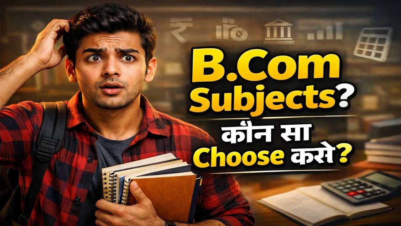 What are the subjects in B.Com? | B.Com General vs Honors | B.Com Career Options 2026