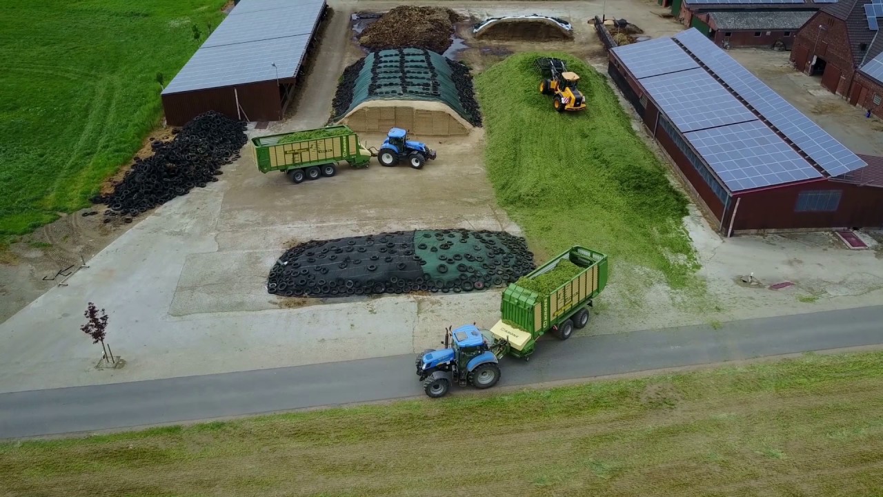 1. Schnitt 2017 mit dem Lohnunternehmen Gebr. Seegers **dji MAVIC**