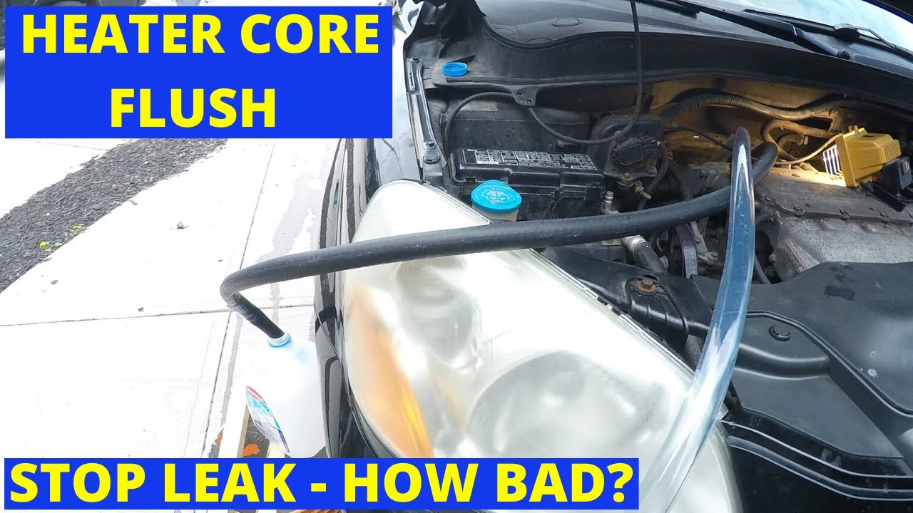 2005 Honda Pilot Heater Core Flush
